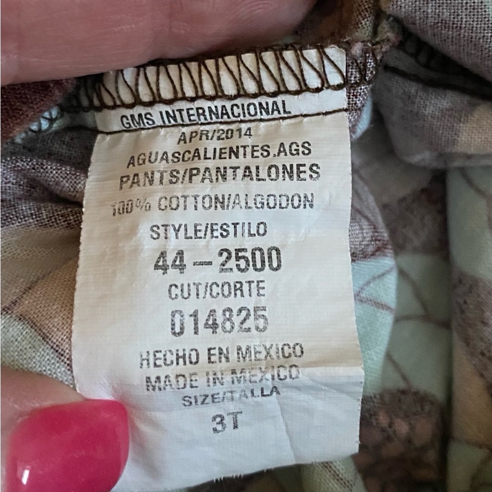 Floral Patterned Ruffle Pants - Picture 4 of 7